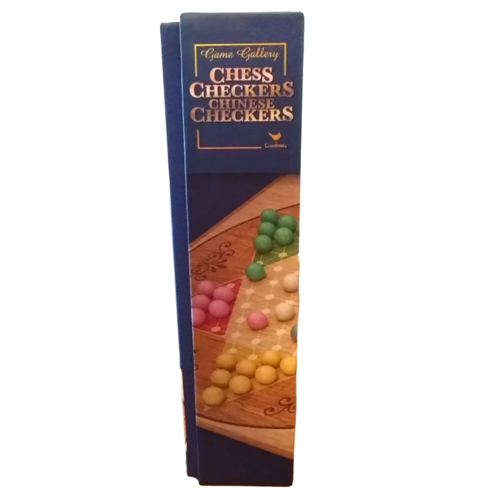 Chess, Checkers and Chinese Checkers Board Game Set Toy